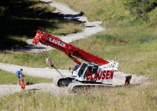 Gru cingolate - braccio telescopico Liebherr LTR 1060