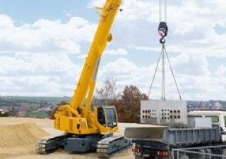 Gru cingolate - braccio telescopico Liebherr LTR 1060
