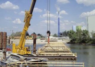 Gru cingolate - braccio telescopico Liebherr LTR 1100