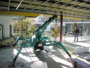 Gru cingolate - braccio telescopico Maeda MC 104 CER *