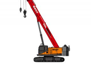 Gru cingolate - braccio telescopico Sany SCC550TB-1