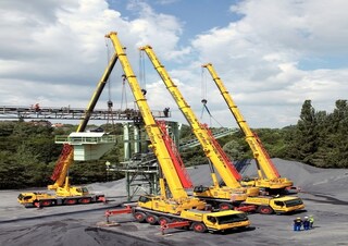 Gru fuoristrada Liebherr LTM 1050-3.1 