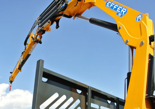 Gru per autocarro idrauliche Effer 100 2S