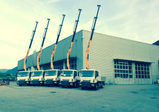 Gru per autocarro idrauliche Effer 100 3S