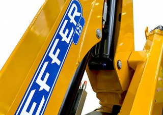 Gru per autocarro idrauliche Effer 125 3S