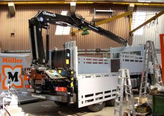 Gru per autocarro idrauliche Cormach 16600 EF