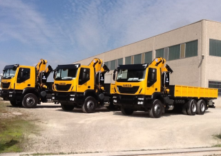Gru per autocarro idrauliche Effer 250 2S