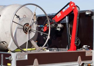 Gru per autocarro idrauliche HMF 250-T2