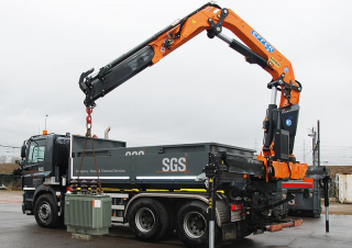 Gru per autocarro idrauliche Effer 265 3S 