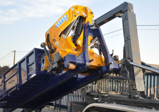 Gru per autocarro idrauliche Effer 350 4S