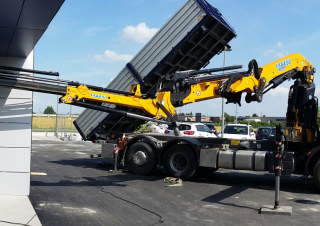 Gru per autocarro idrauliche Effer 395 5S 