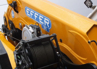 Gru per autocarro idrauliche Effer 395 5S 