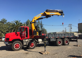 Gru per autocarro idrauliche Effer 455 4S