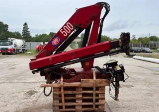 Gru per autocarro idrauliche HMF 500 K 4