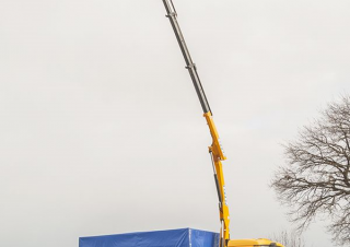 Gru per autocarro idrauliche Effer 80 2S