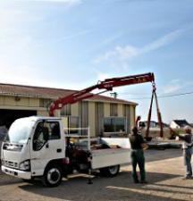 Gru per autocarro idrauliche Amco Veba 805-3 S