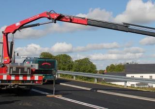 Gru per autocarro idrauliche HMF 910 K 1