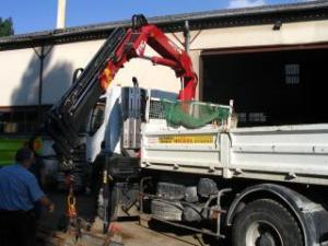 Gru per autocarro idrauliche Amco Veba 911-1 S