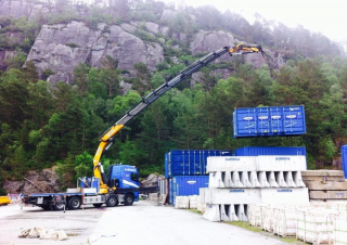Gru per autocarro idrauliche Effer 955 7S 