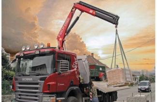 Gru per autocarro idrauliche Fassi F 105 A 0.24 e-active