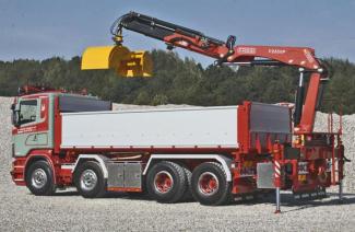 Gru per autocarro idrauliche Fassi F 235 A 0.22 e-active