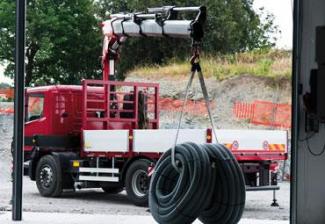 Gru per autocarro idrauliche Fassi F 245 A 0.24 e-active