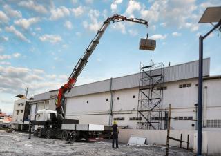Gru per autocarro idrauliche Palfinger PK 1350 TEC C