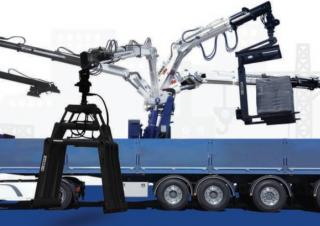 Gru per autocarro su slitta Kennis R 36/100-3