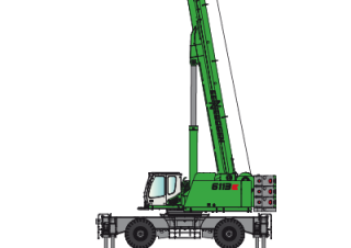 Gru semoventi - braccio telescopico Sennebogen 6113E