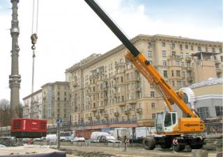 Gru semoventi - braccio telescopico Sennebogen 643E