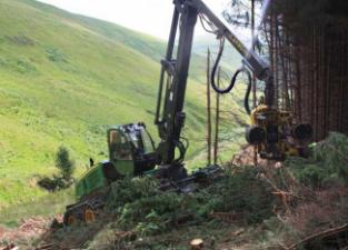 Macchine forestali Harvester forestali John Deere 1270 E IT4