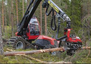 Macchine forestali Harvester forestali Komatsu 911