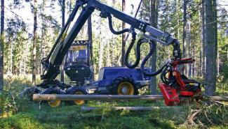 Macchine forestali Harvester forestali Rottne H 11