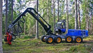 Macchine forestali Harvester forestali Rottne H 11
