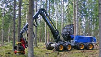 Macchine forestali Harvester forestali Rottne H 11