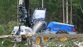 Macchine forestali Harvester forestali Rottne H 14 B