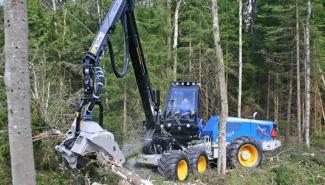 Macchine forestali Harvester forestali Rottne H 14 B