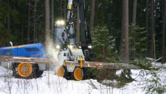 Macchine forestali Harvester forestali Rottne H 14 B