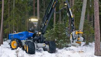 Macchine forestali Harvester forestali Rottne H 14 B