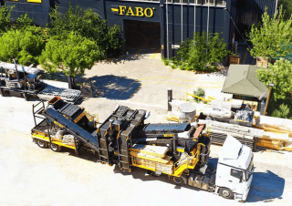 Impianti di riciclaggio calcinacci FABO MDMK-01