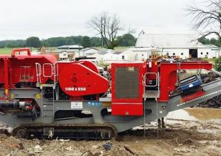 Impianti di riciclaggio calcinacci Rubble Master MXJ-1100