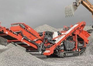 Impianti di riciclaggio calcinacci Sandvik QS332 