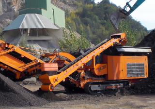 Impianti di riciclaggio calcinacci Rockster R 1100