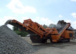 Impianti di riciclaggio calcinacci Rockster R 1100