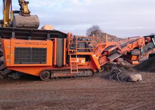 Impianti di riciclaggio calcinacci Rockster R900 