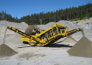Impianti mobili di setacciatura Keestrack Explorer 1500