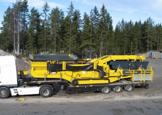 Impianti mobili di setacciatura Keestrack Explorer 1500