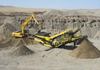 Impianti mobili di setacciatura Keestrack Explorer 1500