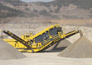 Impianti mobili di setacciatura Keestrack Explorer 1500