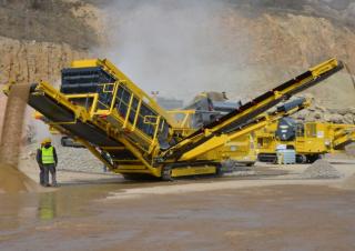 Impianti mobili di setacciatura Keestrack Explorer 1800-3 Deck